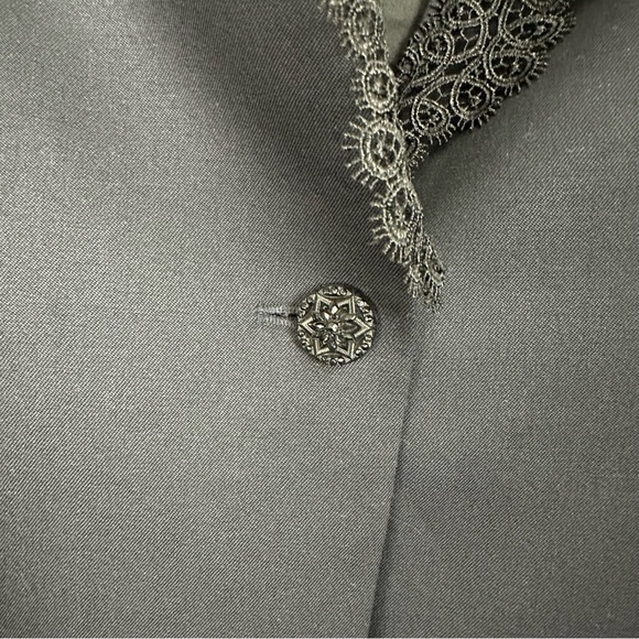 The Kooples Stretch Tuxedo Blazer Jacket - Picture 9 of 11